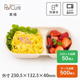 【ランチボックス850ml仕切付きラミ加工】使い捨て 弁当箱 レンジ 仕切り ランチボックス 使い捨て 電子レンジ 冷凍 テイクアウト 容器 おしゃれ フードパック 使い捨て容器 お弁当箱 業務用 お弁当容器 電子レンジ対応 バガス フードパック 紙容器 カフェ エコ