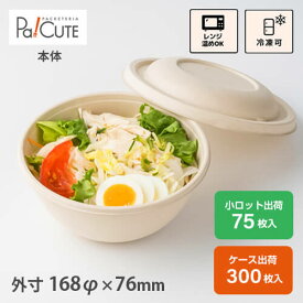 【SBT-1000ml パルプモールドボウル】バガス テイクアウト 容器 おしゃれ 冷凍 使い捨て サラダ お弁当箱 容器 弁当容器 テイクアウト容器 お持ち帰り 使い捨て容器 フードパック 業務用 ランチボックス 紙 エコ レンジ対応 カフェ 丼 仕切り そば