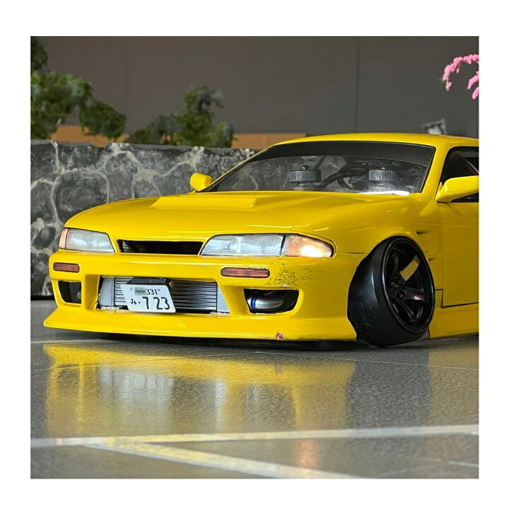 楽天市場】可動式リアルナンバーステー ラジコン ラジドリ ドリラジ 1  