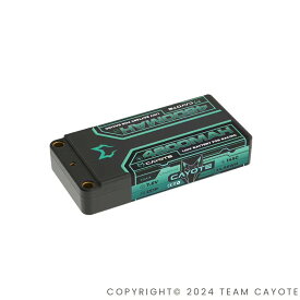 【お取り寄せ品】CAYOTE　レーシングリポバッテリー 4600mAh ,145C ,2S1P ,7.6V Lihv,34.96Wh / CYE462S145