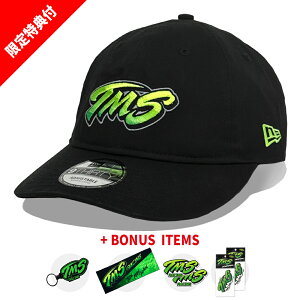 TMS���[�V���O �j���[�G�� �L���b�v 9THIRTY �A�W���X�^�u�� M/L �u���b�N �R���{ TMS Racing NEW ERA Cap 9THIRTY 930 BLACK ADJUSTABLE