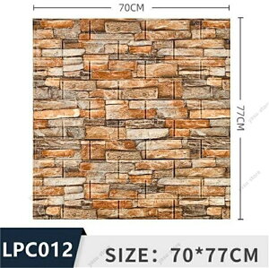 ���A�X�`���[�� �A���e�B�[�N�V�[�g �����K�� ������ ��DIY�V�[�g 3D���̃E�H�[���X�e�b�J�[ 70*38cm-10���Z�b�g