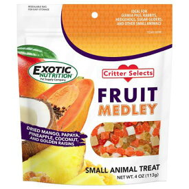 『 フルーツメドレー 』 FRUIT MEDLEY TREAT 113g エキゾチックヌートリション EXOTIC NUTRITION