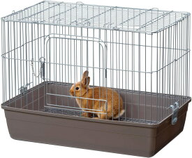 『 うさぎが上手に飼える リビングルーム ブラウン L サイズ 』 マルカン ミニマルランド 小動物用ケージ