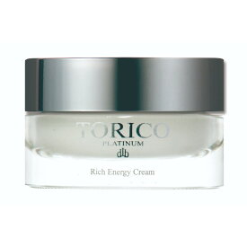【 送料無料 】 TORICO リッチエナジー クリーム 30g 美容クリーム 高保湿 スキンケア 基礎化粧品 日本製 ヒアルロン酸 潤い 保湿 ハリ 弾力 つや 無鉱物油 ノンシリコン パラベンフリー ギフト プレゼント