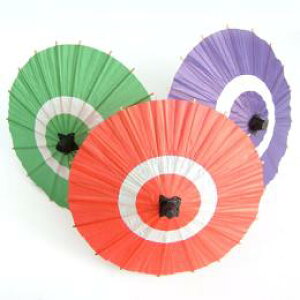 ミニチュア 蛇の目傘/100個入【大:直径14cm】和紙製 和傘 料理飾り 飾り 和風 お正月 盛り合わせ 板盛り 舟盛り デコレーション パーティー ビュッフェ