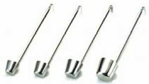 カンロレードル【柄長20.5cm】【30cc】ワイヤー柄 カンロ杓子 瓶にかけられる かき氷シロップ すくうやつ かける道具 シロップ用レードル 果実酒 便利 必需品 混ぜる 氷みつ