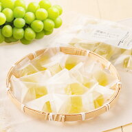 【新商品】国産フルーツのひとくちゼリー　シャインマスカット　150g（個包装込み）