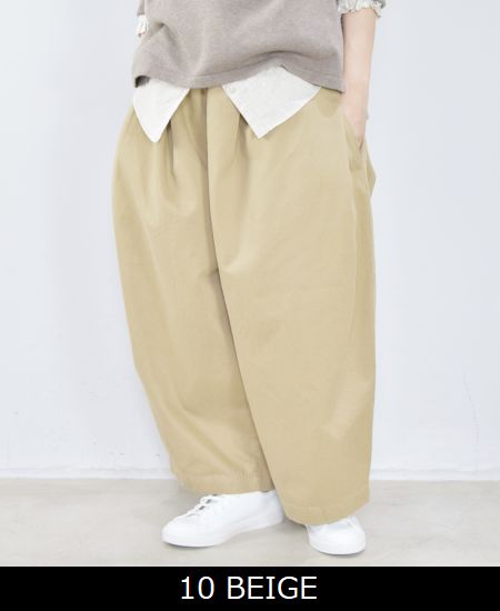 tumugu(ツムグ)ブロークンツイルワイド パンツ 3colormade in japantb21423 | ＳＣＡＭＰ　ＣＬＯＴＨＩＮＧ