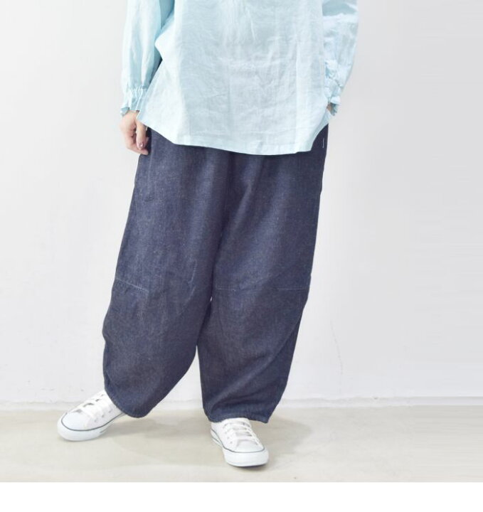 楽天市場】tumugu(ツムグ)10oz コットンリネンデニムロングティーン  