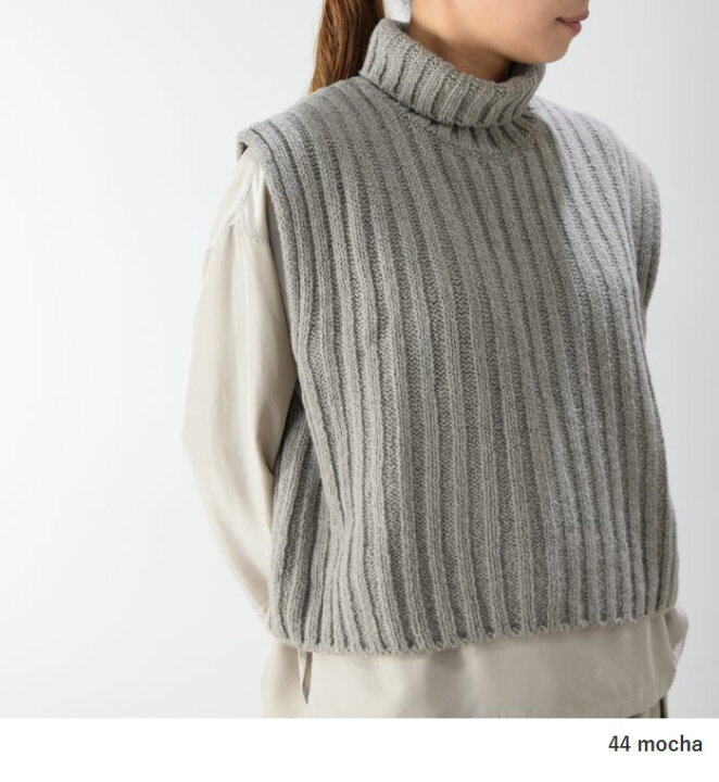 楽天市場】evam eva(エヴァムエヴァ)renew wool vest 3colormade in 