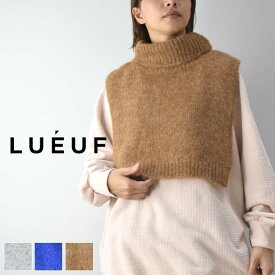 【 LUEUF 全品12％OFFクーポン＼18時間限定／スタートダッシュ】5/23(Thu)20:00～5/24(fri)13:59　　LUEUF (ルフ) タートルネック ケープ 3colorSH350526【NEW】