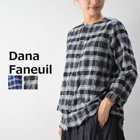 【SALE 50%OFF】＼更にポイント10倍／4/19(fri)14:59まで　Dana Faneuil(ダナファヌル)シャツ 2colormade in japand-6323501【 北海道も送料無料 】