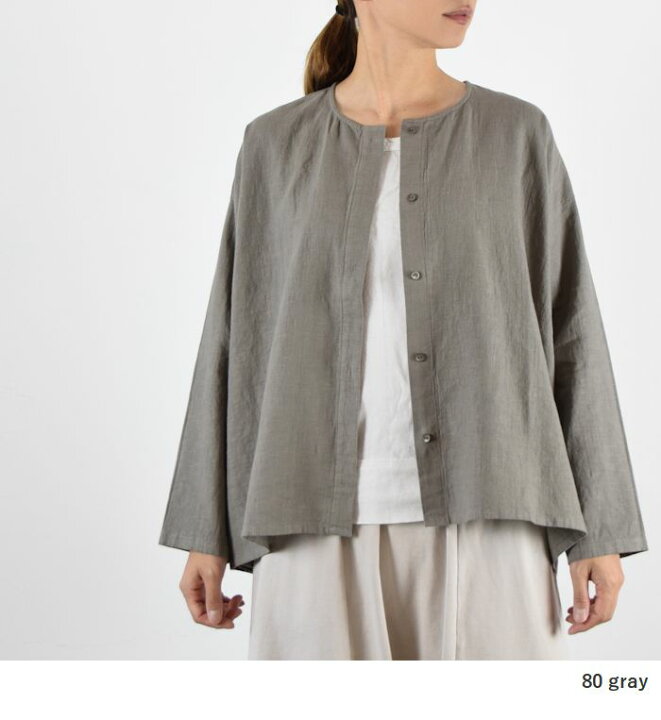 楽天市場】【動画あり】 evam eva(エヴァムエヴァ)water linen shirts 