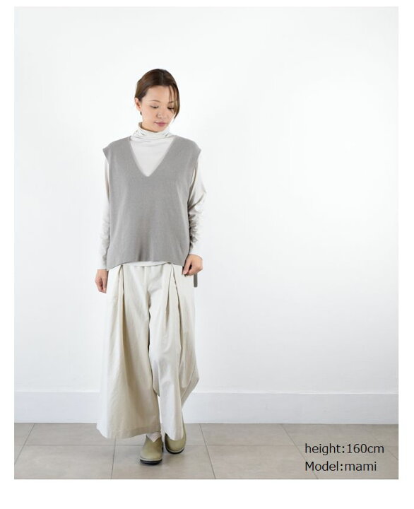 楽天市場】【動画あり】 evam eva(エヴァムエヴァ)cotton culotte 