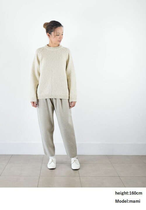 楽天市場】【動画あり】 evam eva(エヴァムエヴァ)wool pile pants 