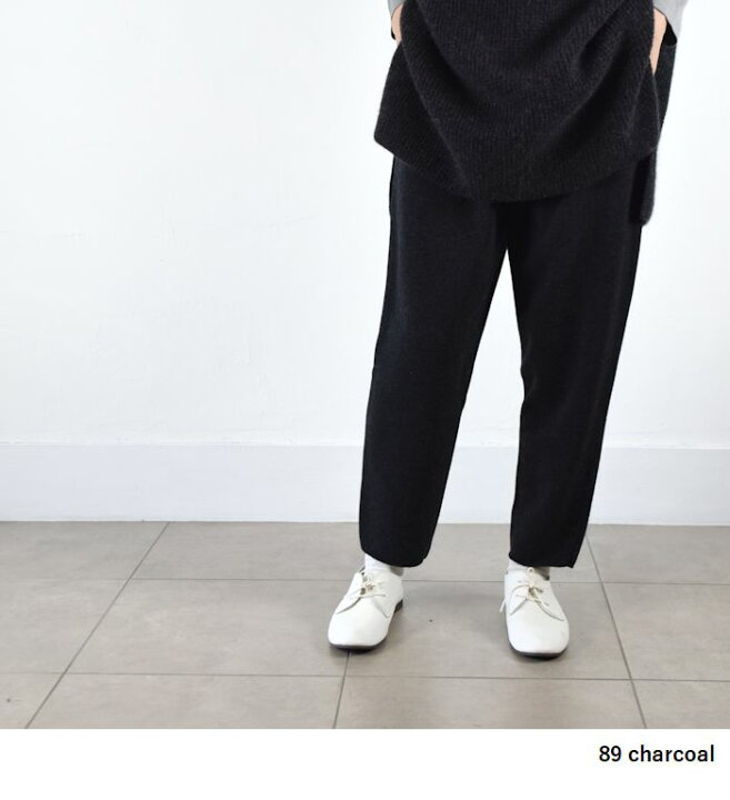 楽天市場】【動画あり】 evam eva(エヴァムエヴァ)wool pile pants 