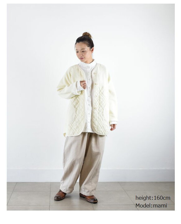 楽天市場】tumugu(ツムグ)ストレッチキルト ジャケット 2colormade in 