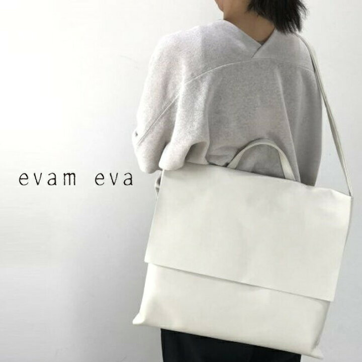 evam eva Dove&Olive ドクターバッグ キャンバスレザー 日本製 楽天 
