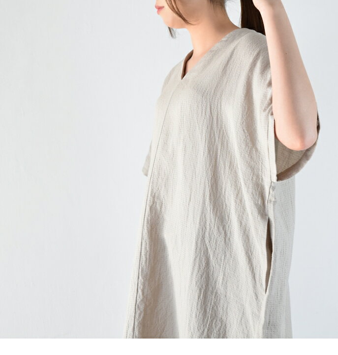 楽天市場】evam eva(エヴァムエヴァ)linen silk poncho 2colormade in  