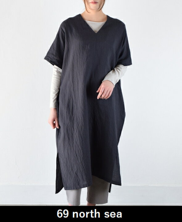 楽天市場】evam eva(エヴァムエヴァ)linen silk poncho 2colormade in  