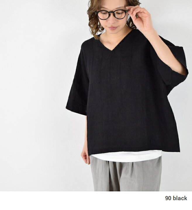 楽天市場】evam eva(エヴァムエヴァ)linen stitches pullover  