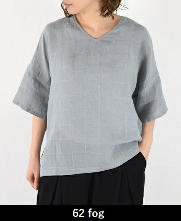 楽天市場】evam eva(エヴァムエヴァ)linen stitches pullover  