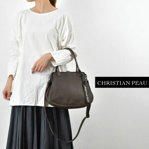 �y�S�i11��OFF�N�[�|���Ώہz&�_P�ő�47.5�{�^�}���\��!!7/26(��)1:59�܂� �@�@CHRISTIAN PEAU(�N���X�`���� �|�[) 2WAY TOTEBAG 06451-2-cp