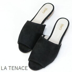 【SALE 50%OFF】＼更にポイント10倍／4/19(fri)14:59まで　LA TENACE (ラ テナーチェ)オープントゥ レザーサンダルt164-argento【 北海道も送料無料 】