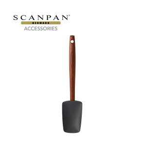 �y���[�J�[�����zSCANPAN 28cm �V���R���X�p�`�����X�v�[�� Silicone/Carbonized Ash