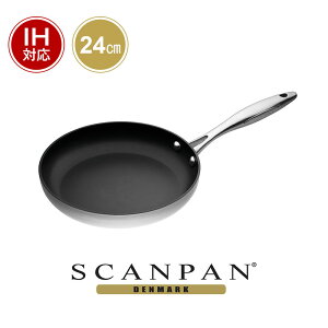�y���{���K�㗝�X�z�X�L�����p�� CTX�V���[�Y �t���C�p�� 24cm | SCANPAN �X�L���� �p�� 24�Z���` IH�Ή� ih �u�� ��^ �� �X�e�����X �A���~ ���� ���i�� ���ϋv �������Ȃ� �M���ϓ� �Ɍ� pfoa