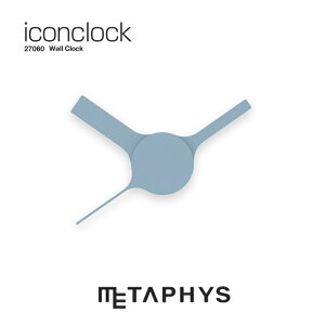 METAPHYS iconclock �Ǌ|�����v | ���^�t�B�X 7�F �~�j�}�� �f�U�C�����v �A�C�R���N���b�N �u���[ �� �� �� �� ���F�u���E�� ������� �Ǌ|�� �N���b�N wall clock �k�� �C���e���A �y�� �R���p�N�g �V