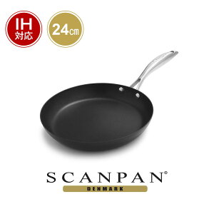 �y���{���K�㗝�X�z�X�L�����p�� ProIQ�V���[�Y �t���C�p�� 24cm | SCANPAN �X�L���� �p�� 24�Z���` IH�Ή� ih �u�� ��^ �� �A���~ �Ɍ� �I�[�u���Ή� ���� ���i�� ���ϋv �������Ȃ� �M���ϓ� p