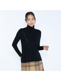 【SALE／41%OFF】コンフィデンス長袖ニット SCAPA スキャパ トップス ニット ブラック グリーン ブラウン ホワイト【RBA_E】【送料無料】[Rakuten Fashion]