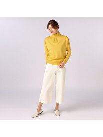 【SALE／61%OFF】ウールシルクニット SCAPA スキャパ トップス ニット グレー イエロー ブルー【RBA_E】【送料無料】[Rakuten Fashion]