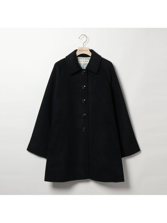 楽天市場】【SALE／42%OFF】アンゴラビーバーステンカラーコート SCAPA 