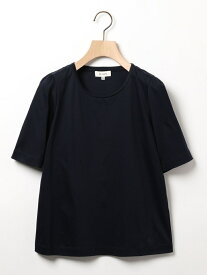 プリマスムース カットソー SCAPA スキャパ トップス カットソー・Tシャツ ホワイト ネイビー ブルー【送料無料】[Rakuten Fashion]