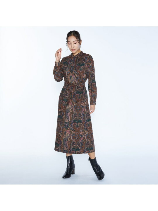 楽天市場】【SALE／36%OFF】ウ ゙ィンテージペーズリーワンピース  