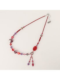 【SALE／54%OFF】アウ ゙ェカウーノネックレス SCAPA スキャパ アクセサリー・腕時計 ネックレス グリーン ピンク【RBA_E】【送料無料】[Rakuten Fashion]