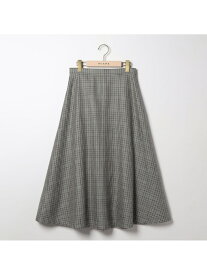 【SALE／59%OFF】ムーンチェックツィードスカート SCAPA スキャパ スカート その他のスカート グリーン グレー【RBA_E】【送料無料】[Rakuten Fashion]