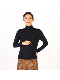 【SALE／54%OFF】ミズホハイネックニット SCAPA スキャパ トップス ニット ベージュ ネイビー グリーン オレンジ【RBA_E】【送料無料】[Rakuten Fashion]