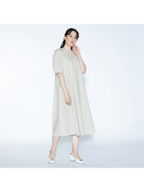 【SALE／40%OFF】クリアコットンワンピース SCAPA スキャパ ワンピース・ドレス ドレス ネイビー グレー【RBA_E】【送料無料】[Rakuten Fashion]