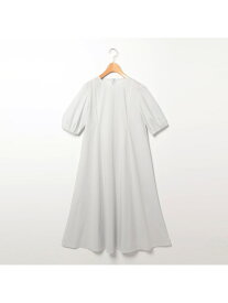 【SALE／38%OFF】クリアコットンワンピース SCAPA スキャパ ワンピース・ドレス ドレス ネイビー グレー【RBA_E】【送料無料】[Rakuten Fashion]