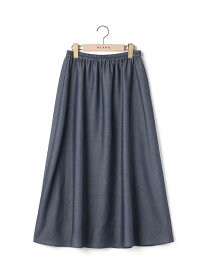 モディッシュツイルスカート SCAPA スキャパ スカート その他のスカート ブラウン ネイビー【送料無料】[Rakuten Fashion]