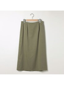 【SALE／55%OFF】ソフトチノスカート SCAPA スキャパ スカート ロング・マキシスカート ブラック グリーン【RBA_E】【送料無料】[Rakuten Fashion]
