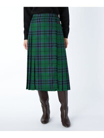 【Lサイズ】クランキースチェックスカート KEITH キース スカート その他のスカート グレー【送料無料】[Rakuten Fashion]