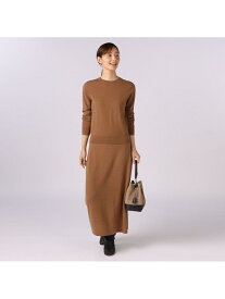 【SALE／66%OFF】アゼリアニット SCAPA スキャパ トップス ニット ブラウン グレー【RBA_E】【送料無料】[Rakuten Fashion]