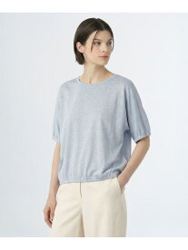 シルケットリノカットソー SCAPA スキャパ トップス カットソー・Tシャツ ベージュ ネイビー【送料無料】[Rakuten Fashion]