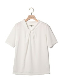 【SALE／36%OFF】エレガントスムースカットソー SCAPA スキャパ トップス カットソー・Tシャツ イエロー ホワイト【RBA_E】【送料無料】[Rakuten Fashion]