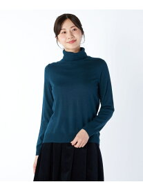 【Lサイズ】ウールブレンドニットタートル KEITH キース トップス ニット ブラック グレー グリーン ネイビー【送料無料】[Rakuten Fashion]